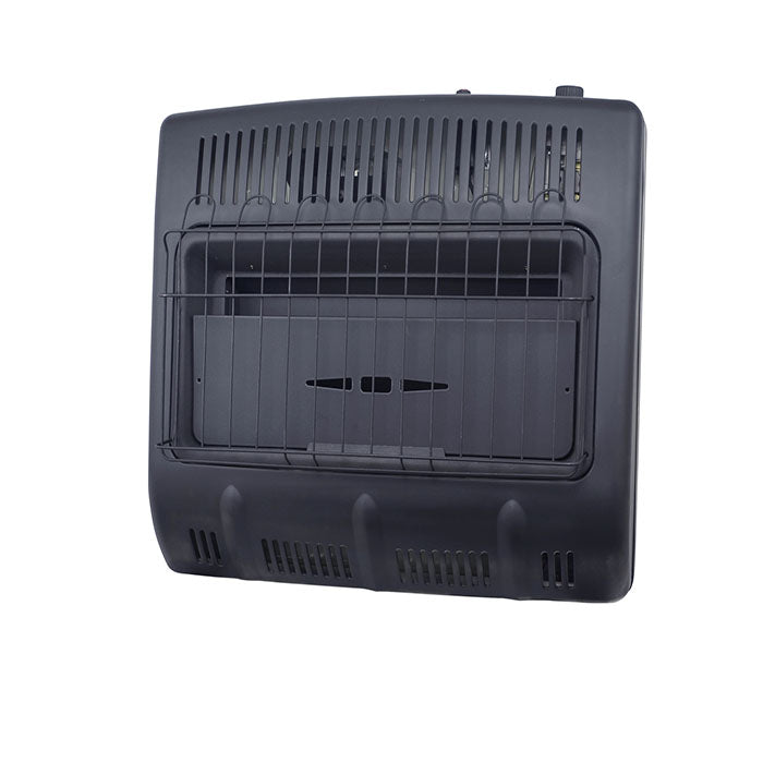Vent Free Natural Gas Garage Heater 30.000 BTU/Hr. (Black)