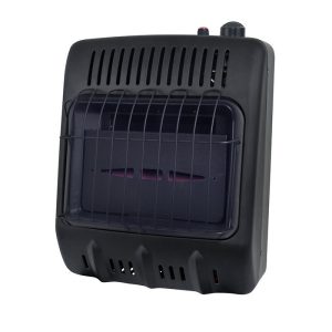 Vent Free Blue Flame Propane Icehouse Heater 10.000 BTU/Hr. (Black)