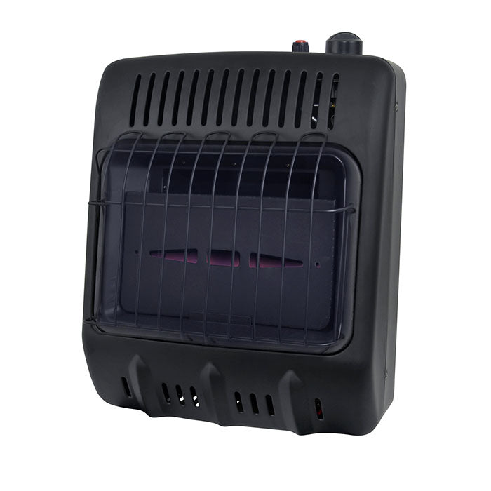 Vent Free Blue Flame Propane Icehouse Heater 10.000 BTU/Hr. (Black)
